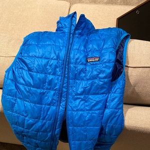 Blue Patagonia vest